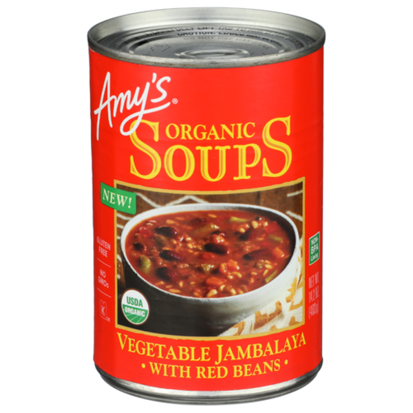 Amy's Organic Vegetable Jambalaya Soup