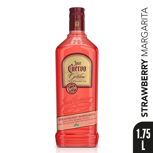 Jose Cuervo Golden Margarita Strawberry Cocktail Same-Day Delivery