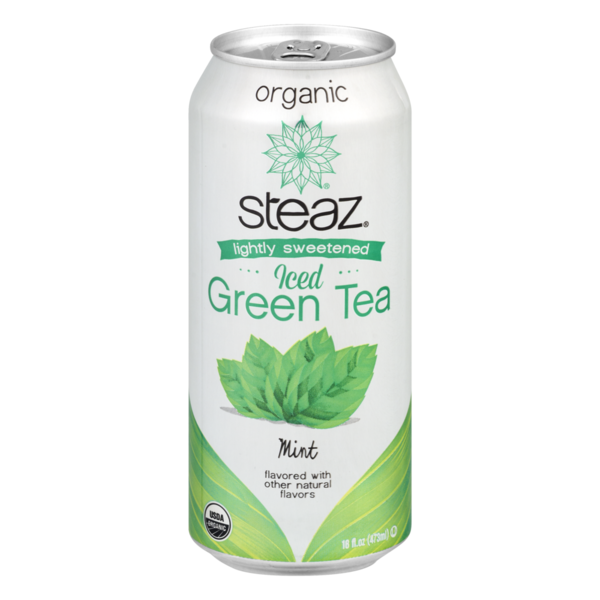 Steaz Iced Green Tea Lightly Sweetened (16 fl oz) Instacart