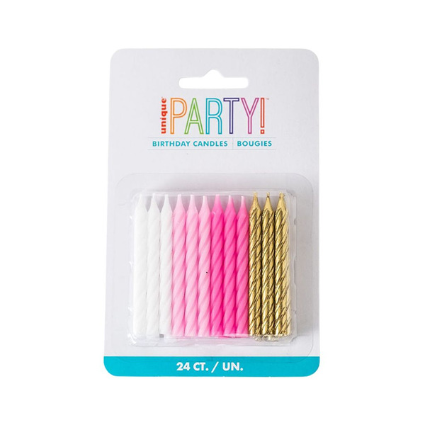 Unique Assorted Birthday Candles