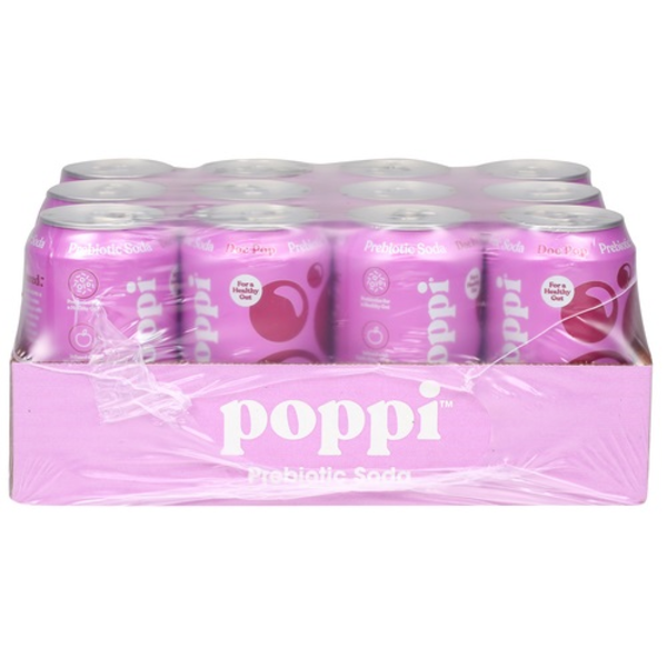 Poppi Doc Pop Prebiotic Soda 12 Pack Same-Day Delivery or Pickup