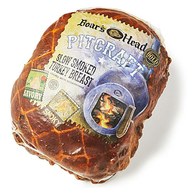 Boar's Head Pitcraft Turkey Breast, Slow Smoked Same-Day Delivery