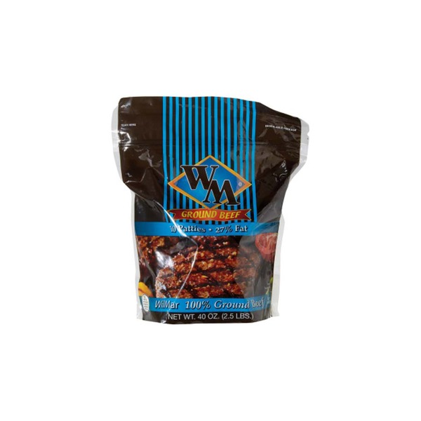 Wilmar 100% Ground Beef Patties