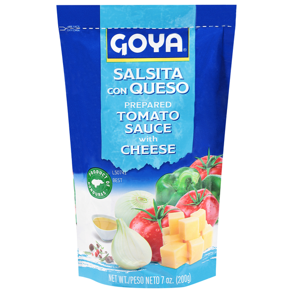 Goya Tomato Sauce Prepared With Cheese