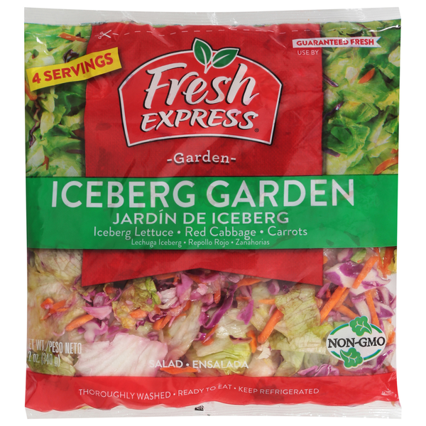 Fresh Express Iceberg Garden Salad Blend Same-Day Delivery or