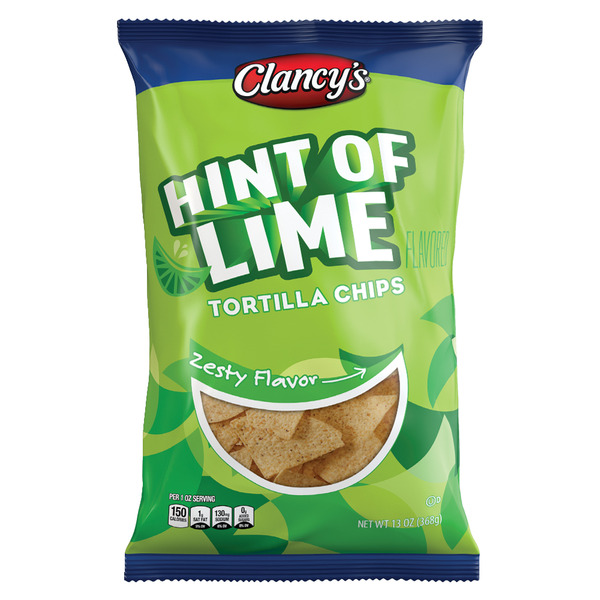 Clancy's Hint of Lime Tortilla Chips Same-Day Delivery or Pickup