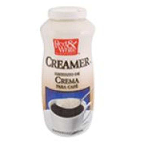 Red & White - Creamer - 12/16 oz
