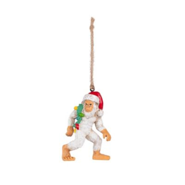 Red Shed Yeti Christmas Ornament, 4 in.