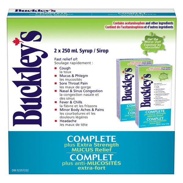 Buckley's Complete Plus Extra Strength Mucus Relief