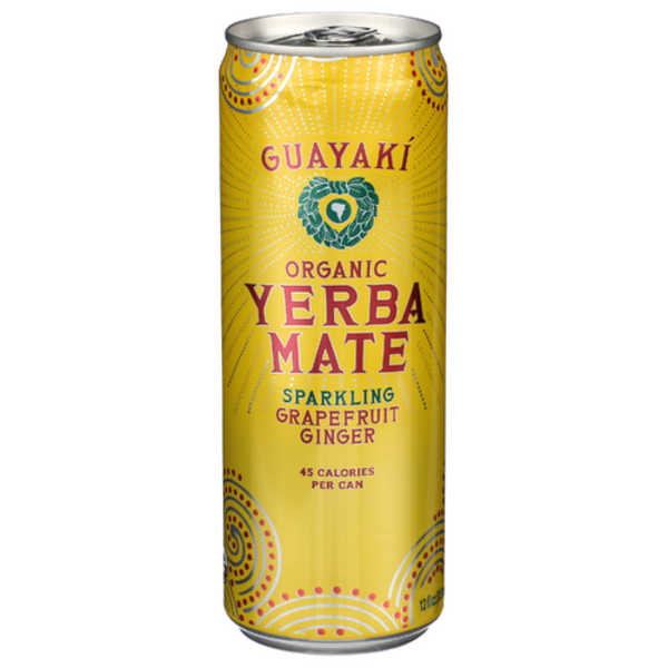 Guayaki Grapefruit Ginger Organic Sparkling Mate Same-Day Delivery