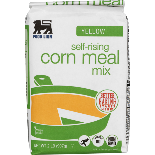 Food Lion Corn Meal Mix, SelfRising, Yellow, Bag (2 lb) Instacart