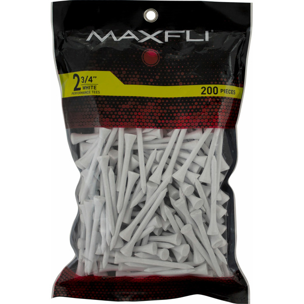 Maxfli Golf Tees - White - 2.75''