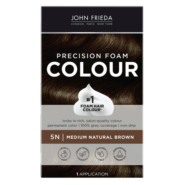 John Frieda Precision Foam Colour Medium Brown 5N