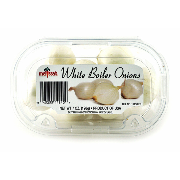 Melissa's Boiler Onions White Clamshell