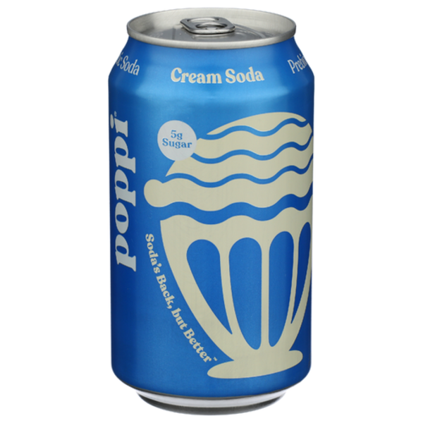 Poppi Cream Soda Prebiotic Soda