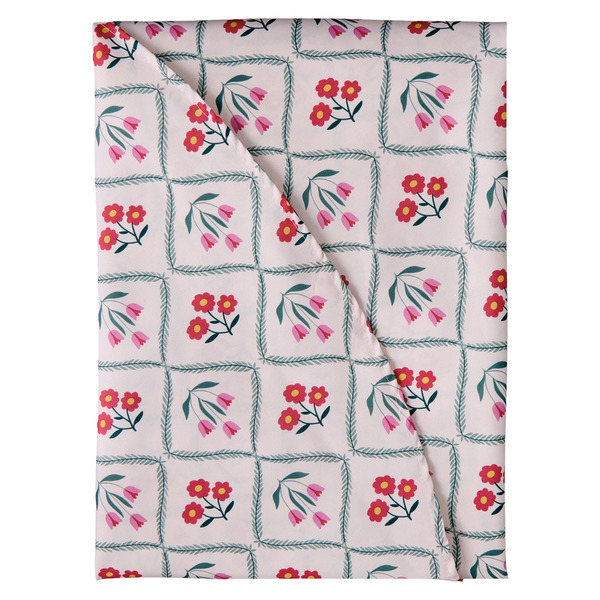 KIRKTON HOUSE Summer Floral Indoor Outdoor Tablecloth, 70