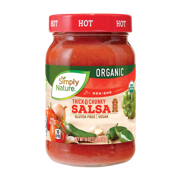 Simply Nature Organic Salsa Hot Same-Day Delivery or Pickup | ALDI