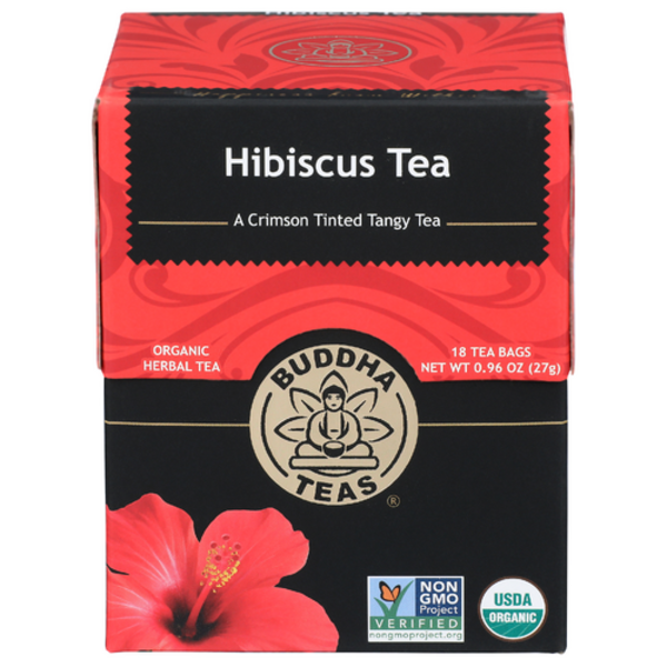 Buddha Teas Organic Hibiscus Tea 18 Bags Same-Day Delivery or Pickup ...