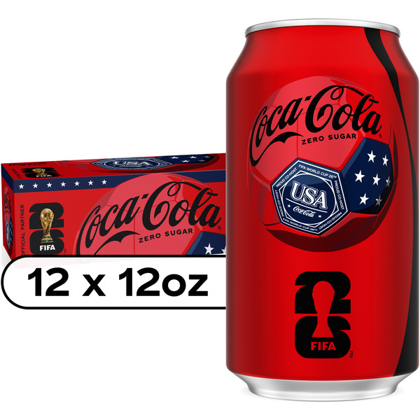 Coca Cola Zero Sugar Soda Fridge Pack Cans Same-Day Delivery | El