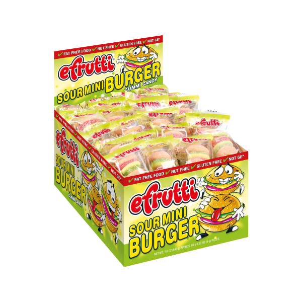 E.Frutti - Mini Sour Burgers - 60 ct