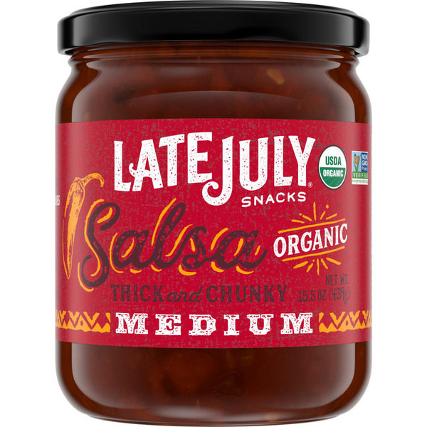 LATE JULY Snacks Chunky Salsa Medium Thick & Chunky Salsa Same-Day