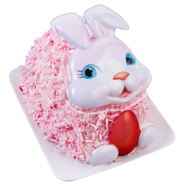 Market 32 Yellow Bunny Cake with White Buttercreme and Coconut
