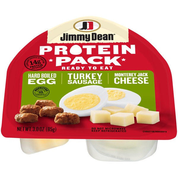 Jimmy Dean ® Hardboiled Egg, Turkey Sausage and Monterey Jack Cheese