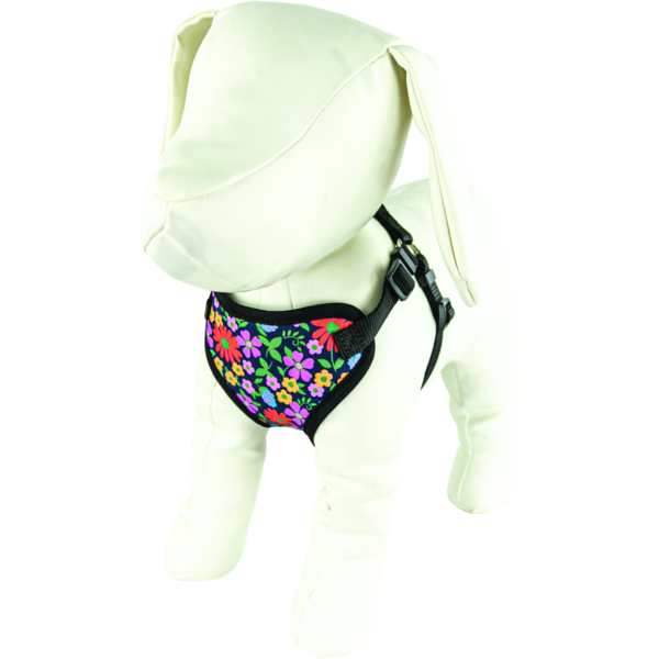 Play On Fashion Floral Dog Harness, Small