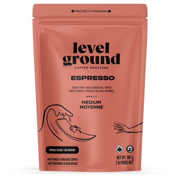 Level Ground Coffee Roasters Espresso Coffee Bean 907 g
