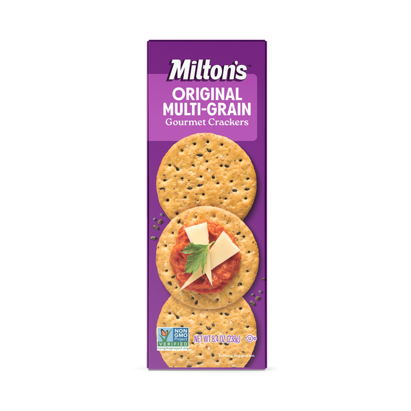 Milton's Baked Crackers, Multi-Grain, Original