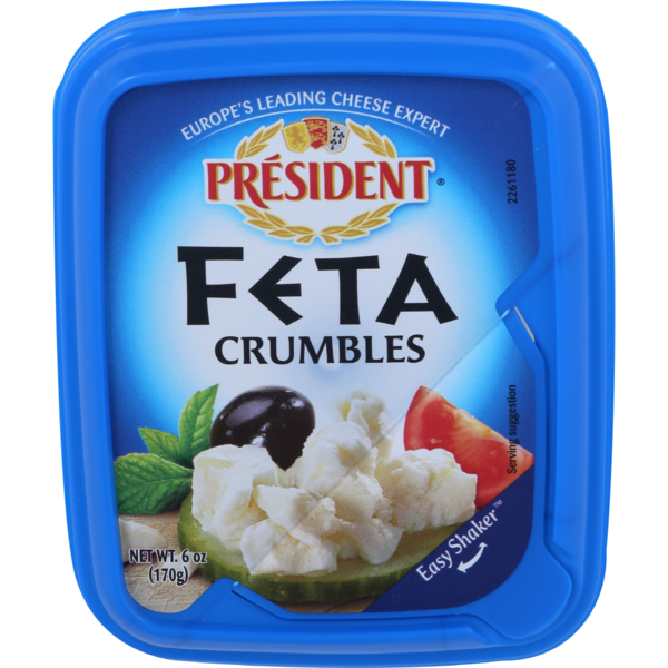 President Feta Cheese, Crumbled (6 oz) from Giant Food Instacart