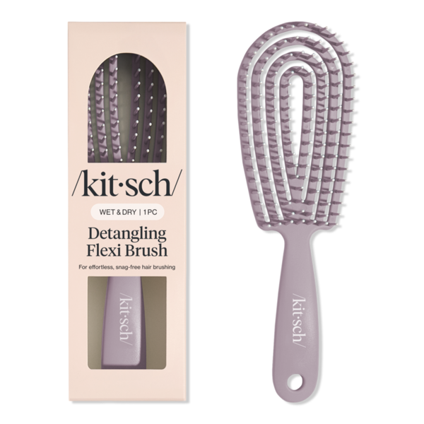 Kitsch Detangling Flexi Brush - Soft Violet