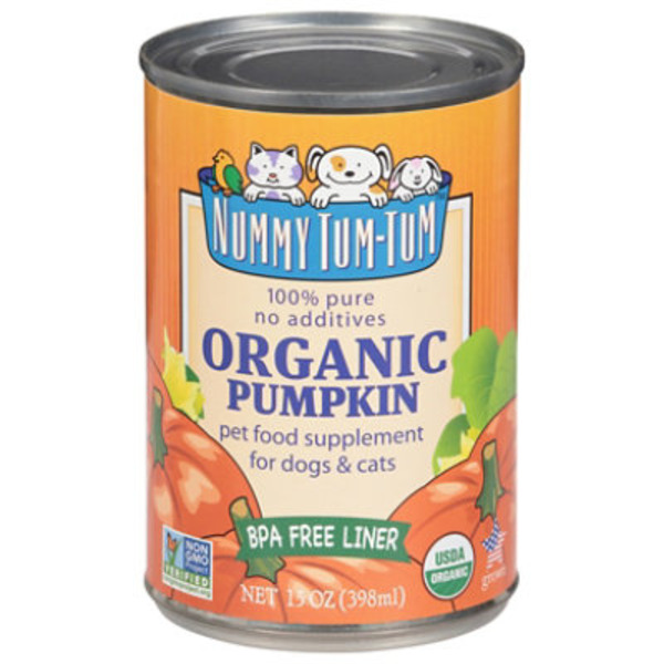 Nummy Tum-Tum Organic Pumpkin Pet Food Supplement