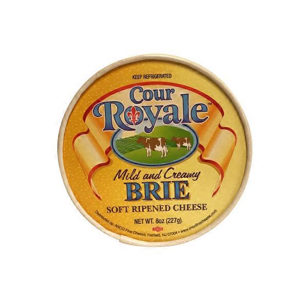Cour Royale Mild & Creamy Mini Brie Cheese Wheel (8 oz) Instacart
