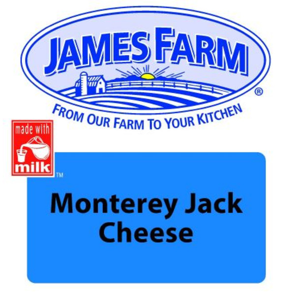 James Farm - Monterey Jack Cheese Loaf - 5 lbs