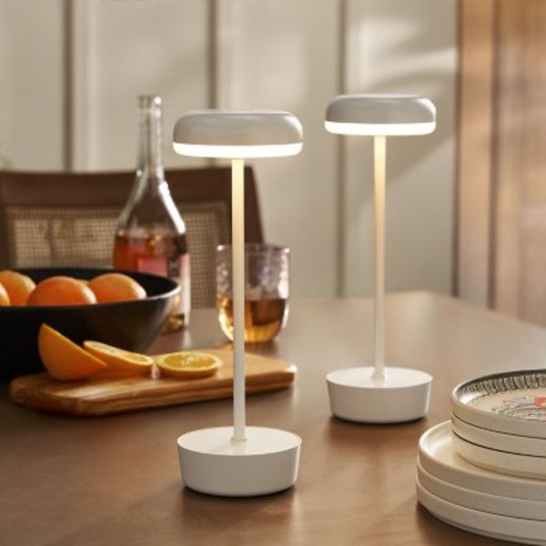Member's Mark Outdoor Table Lamps - White Same-Day Delivery