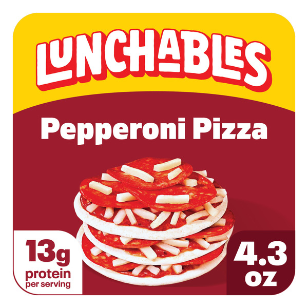 Lunchables Pizza with Pepperoni Kids Lunch Snack Kit