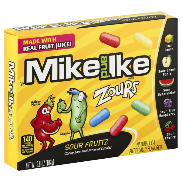 MIKE AND IKE Candies, Sour Fruitz Same-Day Delivery or Pickup | Cub