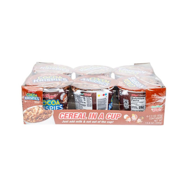 Kellogg's - Cocoa Krispies Cereal Cups - 6/2.3 oz