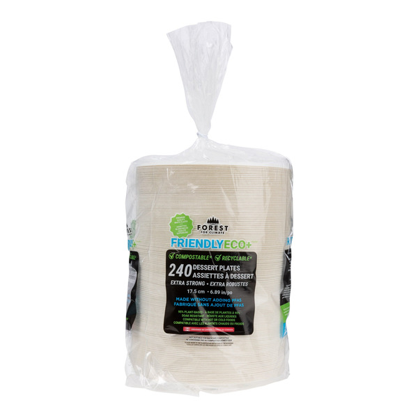 Forest for Climate Dessert Plate