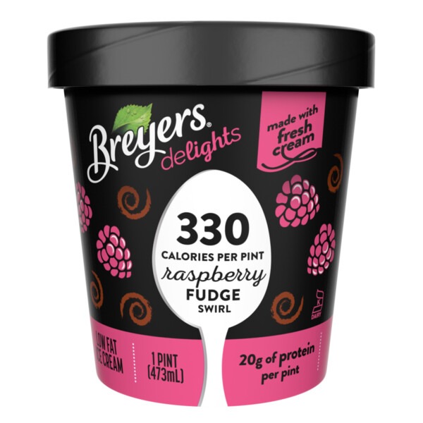 Breyers Delights Raspberry Fudge (16 oz) Instacart