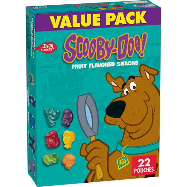 Betty Crocker Scooby-Doo Gluten Free Fruit Flavored Snacks Value