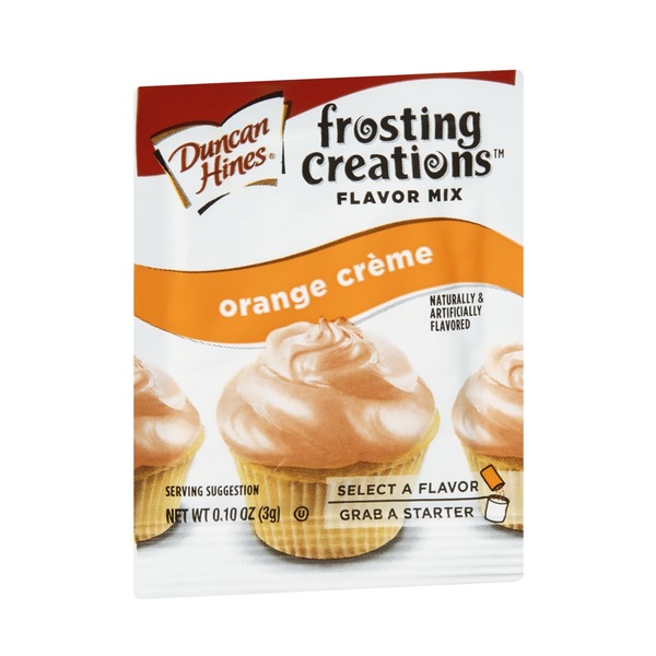 Duncan Hines Frosting Creations Flavor Mix Orange Creme (0.1 oz