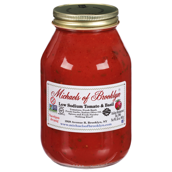 Michael's of Brooklyn Tomato & Basil, Low Sodium Same-Day Delivery