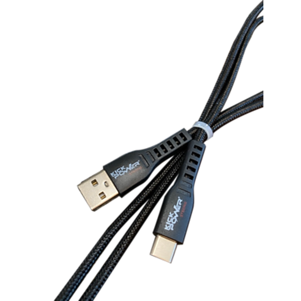 KickPOWER 10' USB Type-C Charging Cable