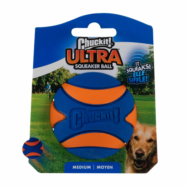 Chuckit! Squeaker Ball, Ultra, Medium