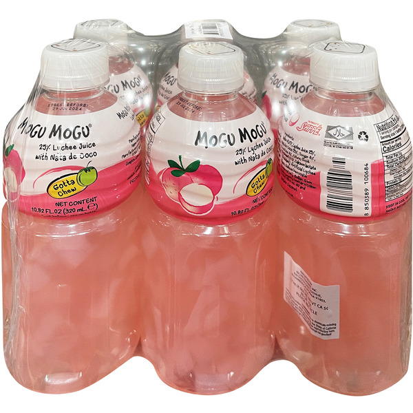 Mogu Mogu Lychee Juice With Nata De Coco