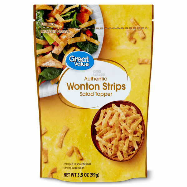 Great Value Wonton Strips, Authentic
