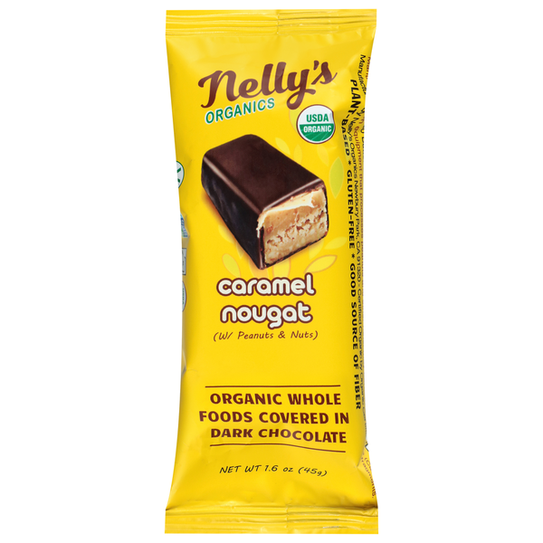 Nelly's Organics Caramel Nougat Bar Same-Day Delivery or Pickup