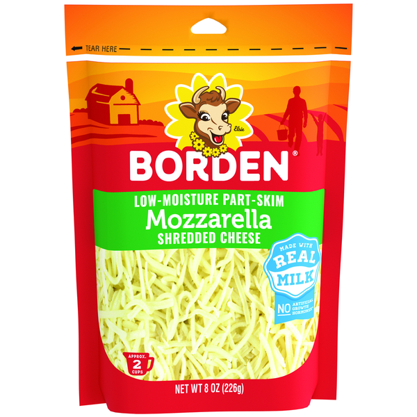 Borden Mozzarella Regular Shreds